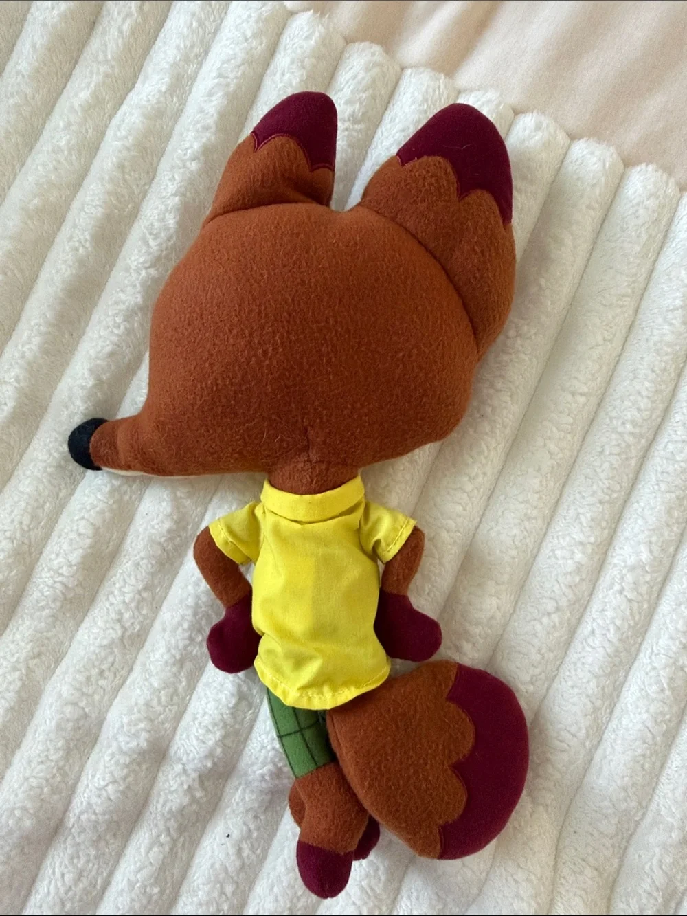 Disney Zootopia Nick Wilde Plush in Brown, Yellow, Blue
